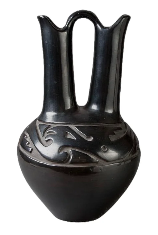 Wedding Vase, c. 1970, Margaret Tafoya of Santa Clara Pueblo, collection